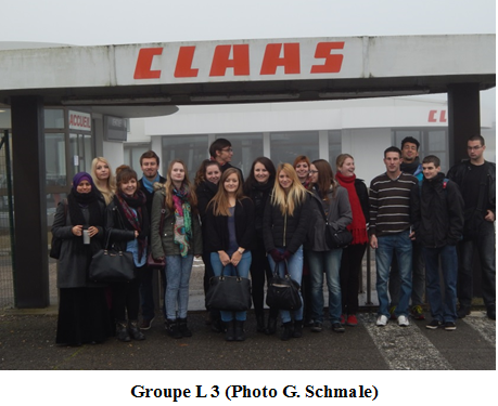 Groupe L3 (Photo : G. Schmale)