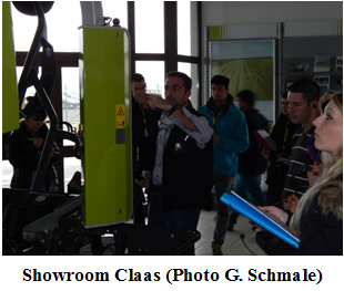 Showroom Claas (Photo G.Schmale)