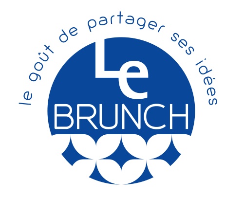 Logo : Le Brunch, le goût de partager ses idées.