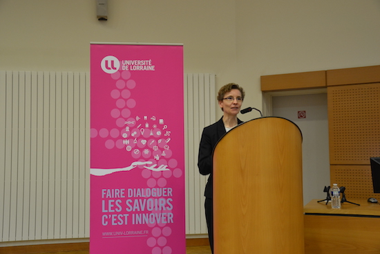 Sabine Chaupain-Guillot, Vice-présidente Formation et Insertion professionnelle de l’Université de Lorraine