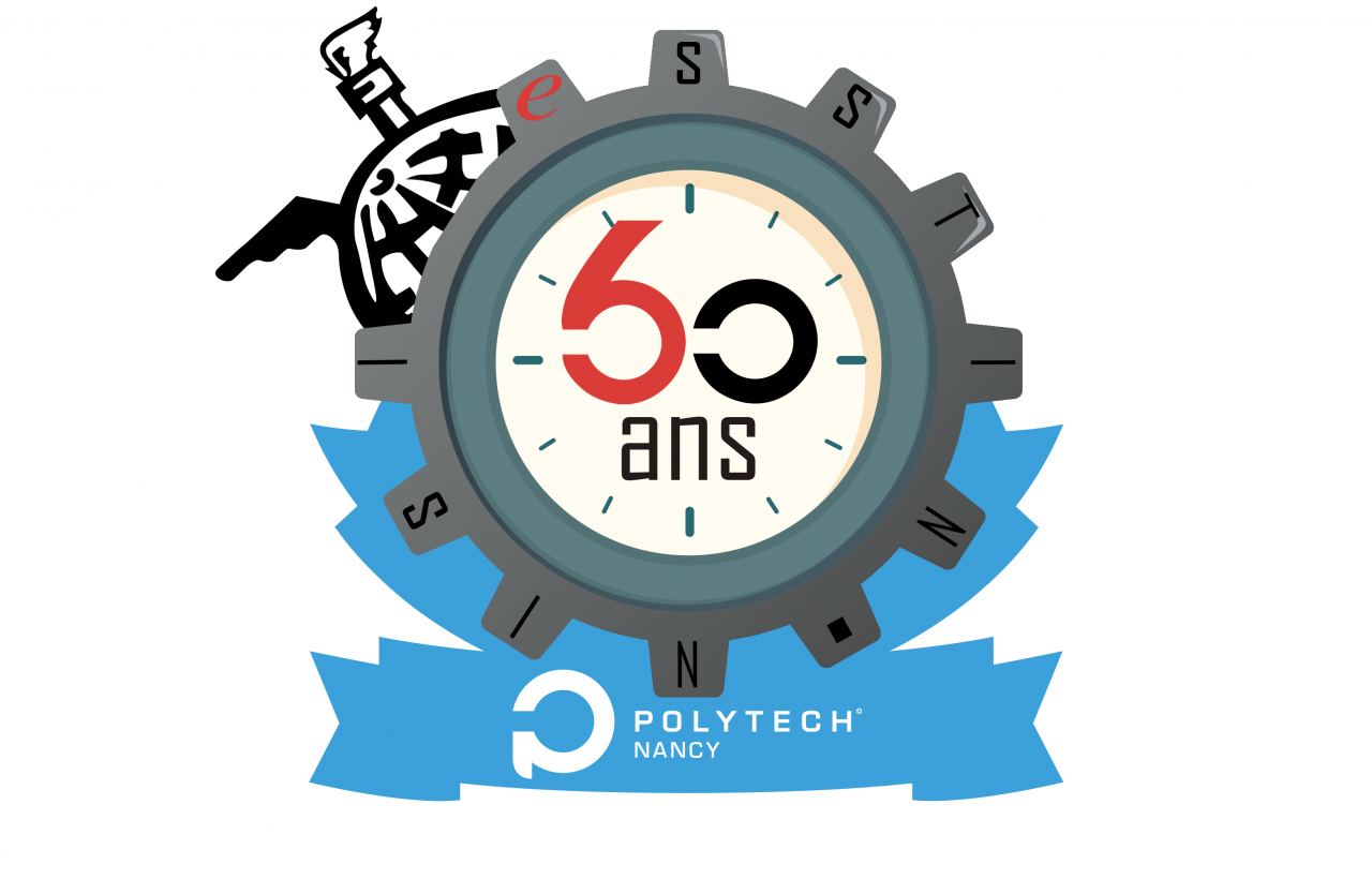 Logo 60 ans Polytech Nancy