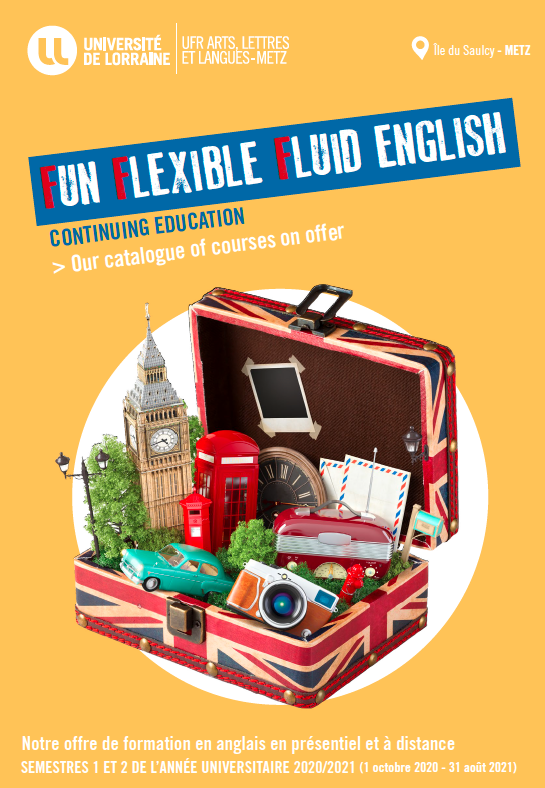 Offre de formation Fun Flexible Fluid English - Université de Lorraine