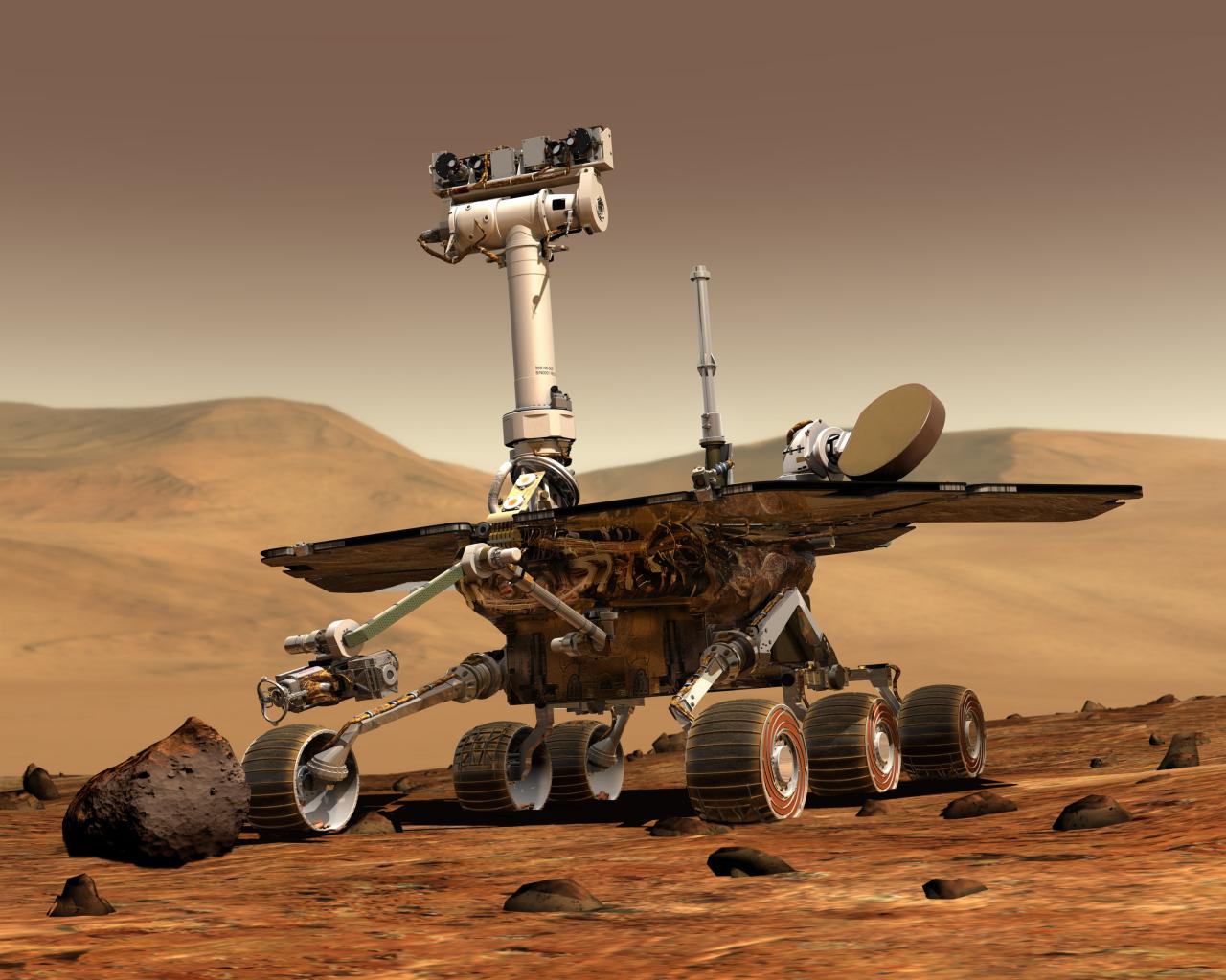 Curiosity s'approche de Mars
