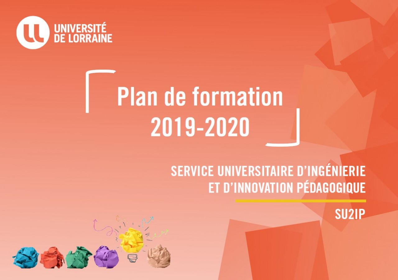 Formations Pédagogie Universitaire Le Plan De Formation 2019 2020