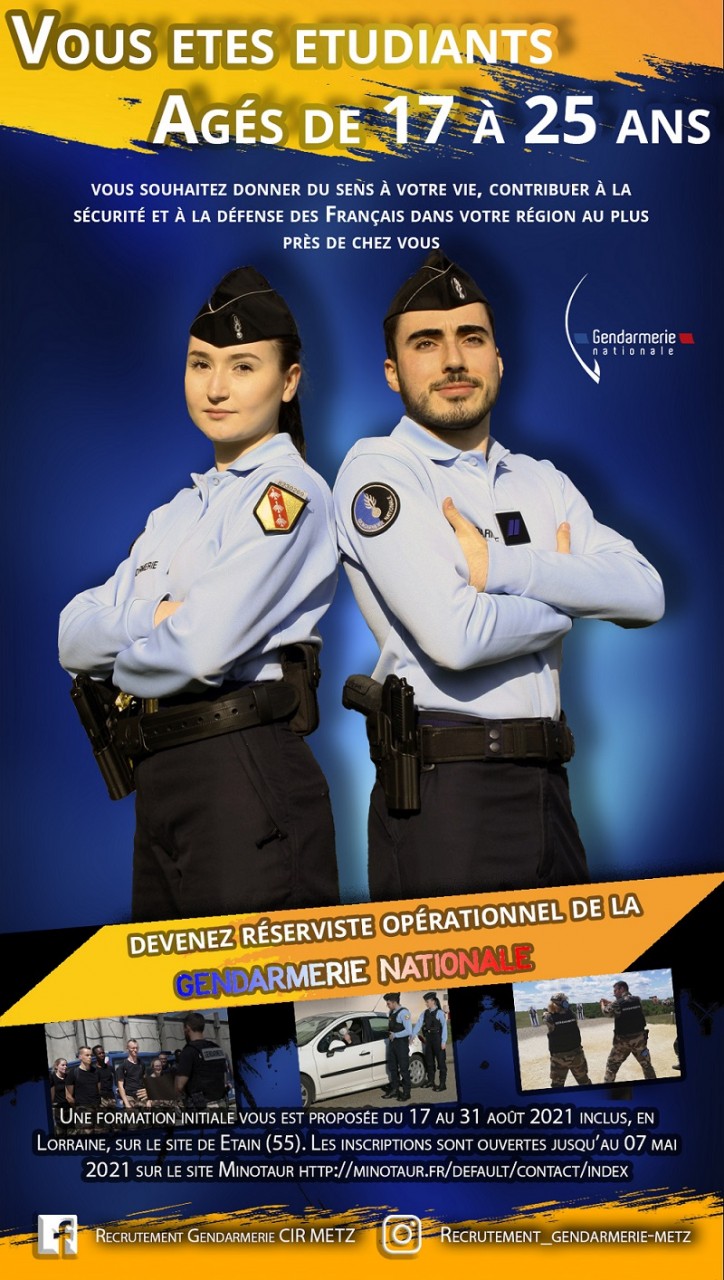 Metz. « Vivre l'exceptionnel au quotidien » : la police et la gendarmerie  nationales recrutent