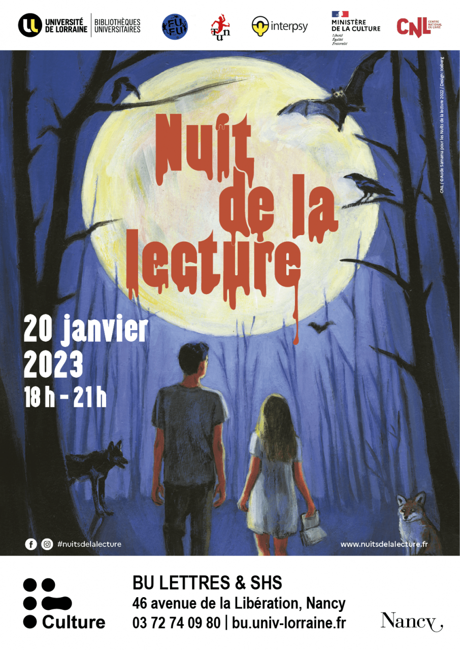 Participez à La Nuit De La Lecture 2023 à La Bu Lettres And Shs 4231