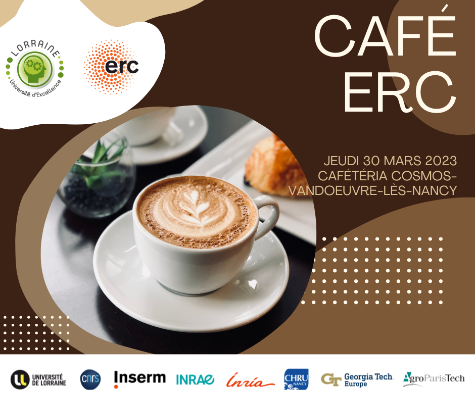 Premier Café ERC avec quelques de nos lauréats !