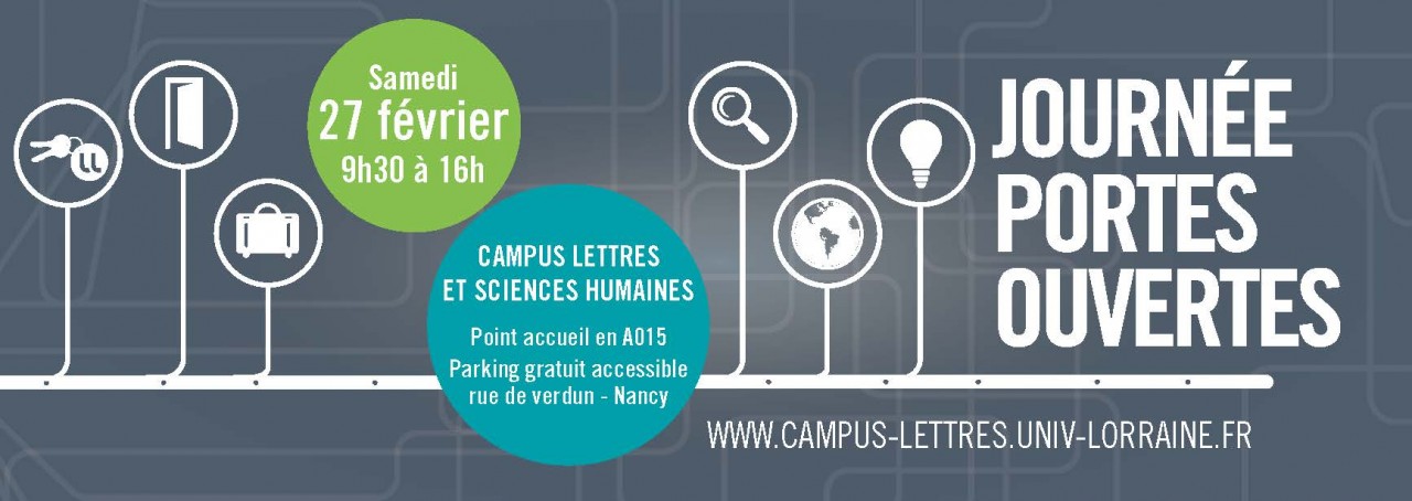 Journée Portes Ouvertes Campus Lettres et Sciences Humaines - Nancy