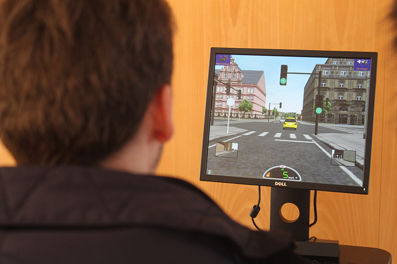 Simulateur moto