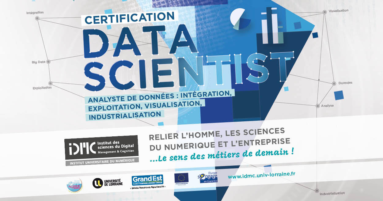 Certifcation Data Scientist - Université de Lorraine