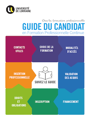 Guide du candidat en formation professionnelle - Université de Lorraine