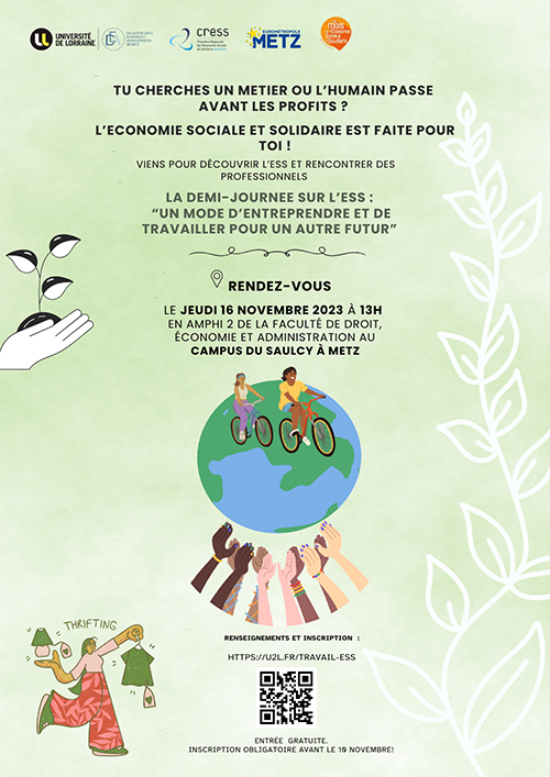 Affiche de l'événement de découverte de l'ESS