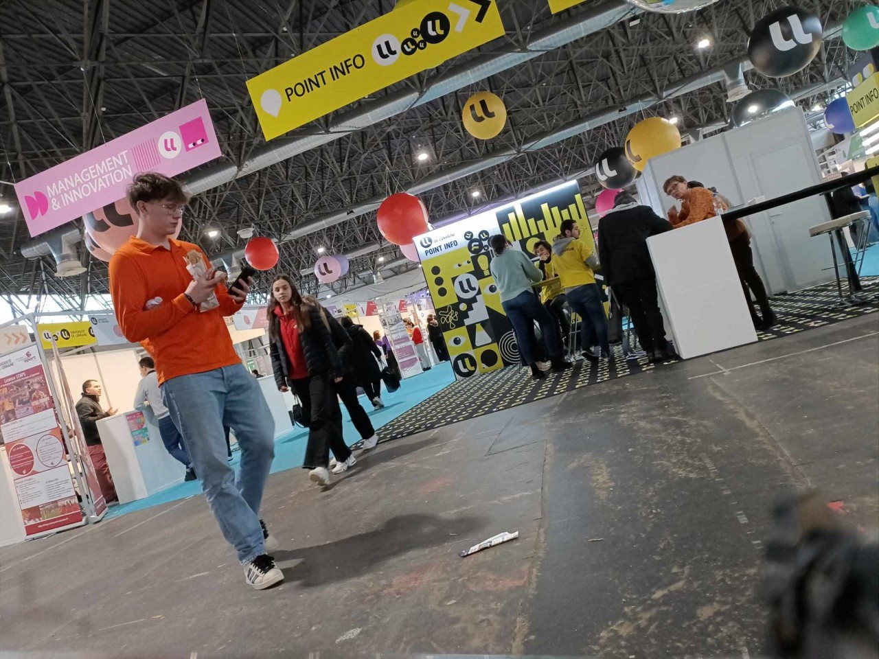 Stand de l'Université de Lorraine sur oriaction