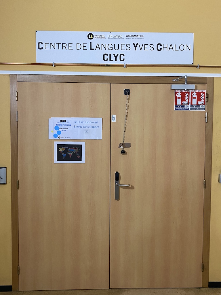Centre de Langues Yves Chalon - Campus Lettres et Sciences Humaines Nancy