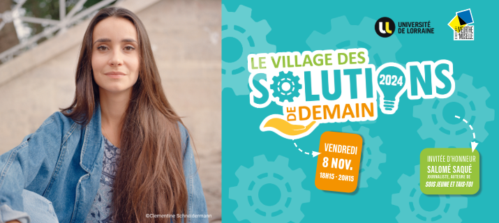 Invitation salomé saqué conférence