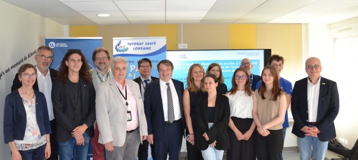Renforcement des dispositifs de soutien à l’orientation et à la réussite des étudiant·es de l’Université de Lorraine dans ses formations de santé