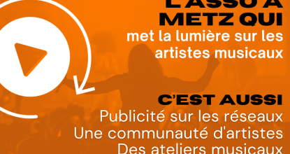 Aluni’son, c’est l’association à Metz qui met la lumière sur les artistes musicaux amateurs et qui est aussi : de la publicité sur les réseaux sociaux, une communauté d'artistes, des ateliers musicaux.