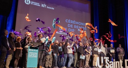 Cérémonie de remise des diplômes de l'IUT de Saint-Dié