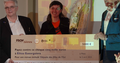 Remise du Prix littéraire Frontières 2025