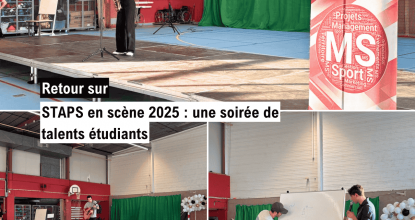 [Retour sur] STAPS en scène 2025 : une soirée de talents étudiants