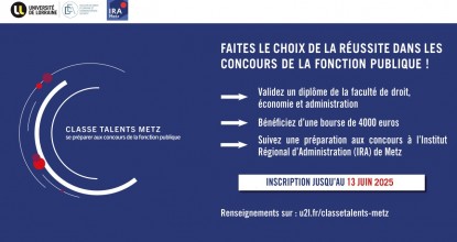 Les inscriptions pour la classe talents sont ouvertes jusqu'au 13 juin 2025