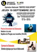 Affiche Sentez-vous sport