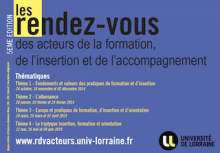 rendez-vous des acteurs, de la formation, de l'insertion et de l'accompagnement