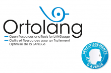 Ortolang : outils et ressources pour un traitement optimisé de la langue.