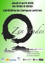 Zen'études le 2 avril