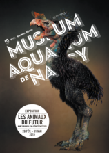 Affiche de l'exposition "Les animaux du futur"