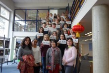 Accueil de lycéens luxembourgeois à l’Institut Confucius