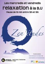 affiche ateliers Zen'études
