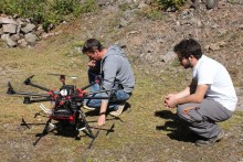 Caméra LiDAR embarqué sur drone - Préparatifs de vol