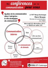 Une conférence sur la communication...POUR VOUS ! 