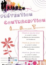 affiche prévention contraception ist 2016