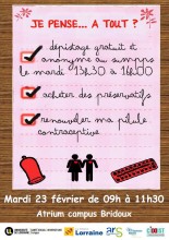 affiche prévention contraception ist 2016