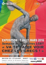 "Va te faire voir chez les grecs !" semaine des visibilités LGBT