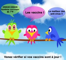 oiseaux virus vaccins