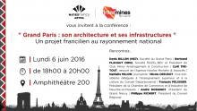 Conférence à Mines Nancy : "Grand Paris : son architecture et ses infrastructures"
