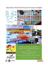 affiche soirée jeux