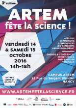 Artem fête la science 2016