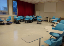 La salle de pédagogie innovante de l'UFR SHS-Metz - Université de Lorraine