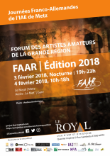 Affiche exposition FAAR 2018