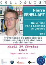Colloquium Loria : Pierre Senellart