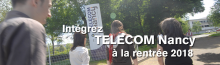 Intégrer TELECOM Nancy à la rentrée 2018
