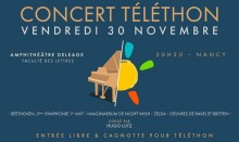 affiche concert téléthon OSUL