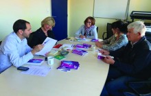 rencontre avec l'équipe de l'utl dans le saulnois