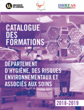 Catalogue des formations du DHREAS (département d’hygiène, des risques environnementaux et associés aux soins)
