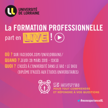 La Formation Professionnelle part en live ! #3 - Le DAEU
