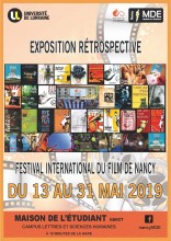 Expo rétrospective Festival International du Film de Nancy